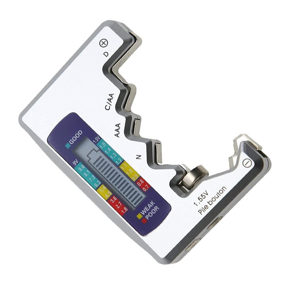 Battery Tester Lcd Display D C Aa Aaa 9V 1.55V 938499025641