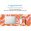 Boho muismat, groot abstract bureauonderlegger, 31,5 x 11,8 inch 6