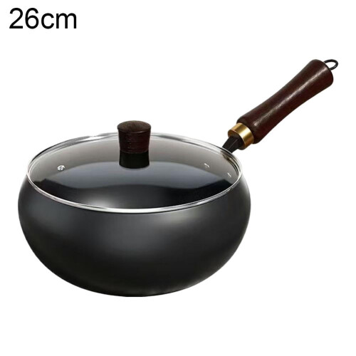 Nonstick Wok Cookware Thickened 1-Piece Gas and Induction