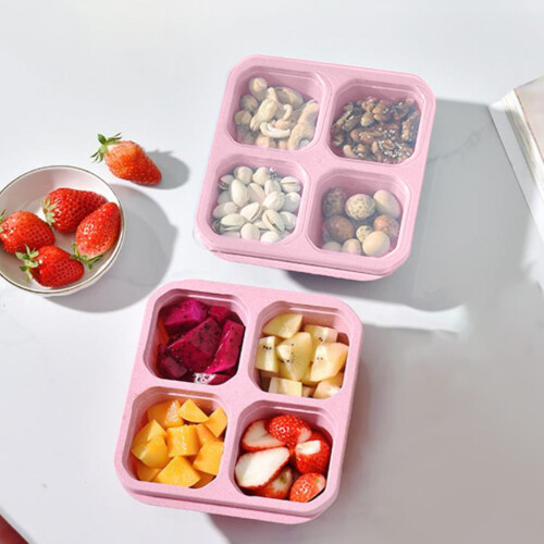 Boîte à lunch Bento avec séparateurs étanches (2 pièces)