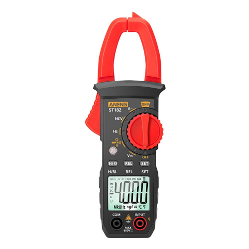 Ψηφιακός μετρητής αμπεροτσιμπίδας AC ST182 4000-count400A