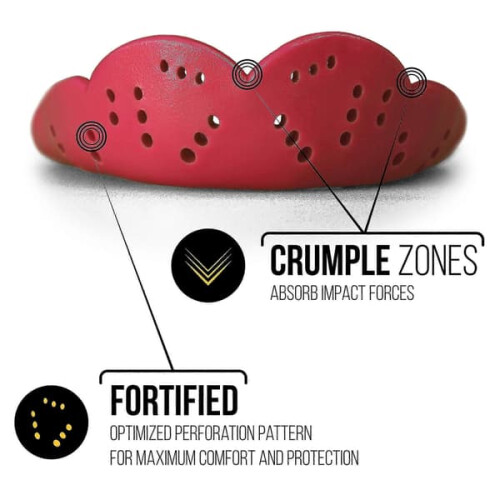 Aero Mouthguard Ρυθμιζόμενο αθλητικό στοματικό κάλυμμα 1,6 χιλ. για νέους/ενήλικες, Nextgen 2