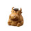 Abridor de garrafas em forma de vaca, feito à mão em madeira (1 peça). 1