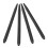 WEUVEB Stylets noirs à double pointe, lot de 4 5