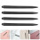WEUVEB Stylets noirs à double pointe, lot de 4 3