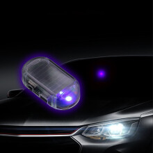 Napelemes LED-es álkamera autó belső világítás 1 db