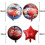 Lightning McQueen foil balloons racing car theme 7 pcs 2