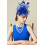 Bandeau bibi orné de rubans en maille fleurie et de plumes 5