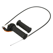 Juego de puños de acelerador para motocicleta con cable (90-125 cc)