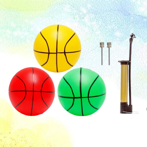 Basketbollar i plast för barn, 3 stycken 2
