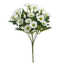 Kunstig Rosebuket Lyserød Silke Blomster Bryllup Håndbundet