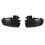 Car Rearview Mirror Cover Bottom Shells with Turn Signals Light for   2014-2018 Left 5