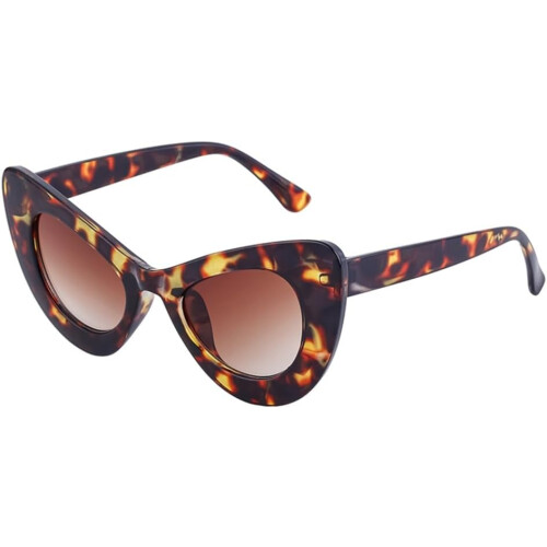 Γυαλιά ηλίου Cat Eye Γυναικεία Vintage Ριγέ UV400