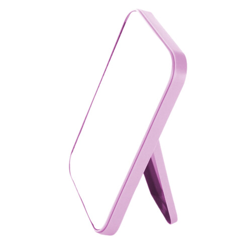 Espejo de maquillaje de escritorio plegable, antivaho, rectangular, 1 unidad. 1