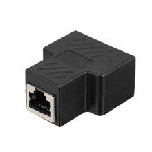 Adaptateur répartiteur RJ45 CAT5/6/7 1 vers 2 femelles