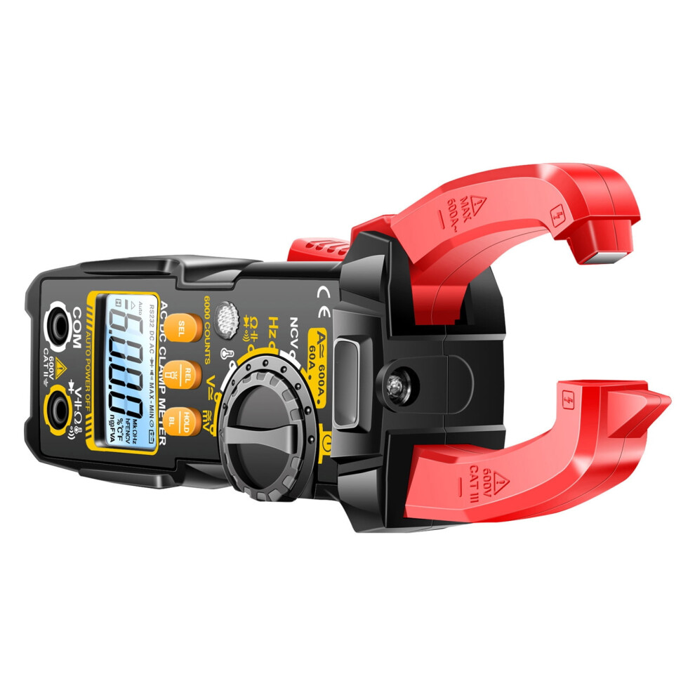 Digital Multimeter 6000 Counts Ac/Dc Clamp Meter 9329345601972