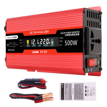 Inversor de carro 12V para 220V com porta USB e interruptor