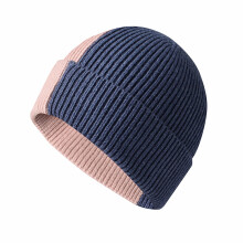 Gorro de punto unisex cálido y forrado para invierno.