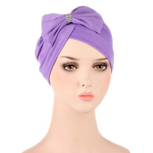 Dames tulband hoofddoek Hijab - Boheemse strikstijl