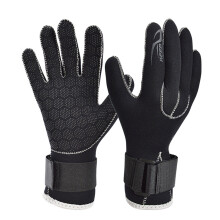 Dykhandskar Halkfria Nylon Varma Tjocka Snorkelvantar