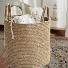 Käsin punottu säilytyskori kotitoimiston järjestäjä 1 pakkaus