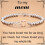 Infinity Heart Armband för Kvinnor Justerbart 18 cm 1