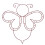 Aro de metal para guirlanda de 40 cm (16 polegadas) para artesanato floral DIY 1