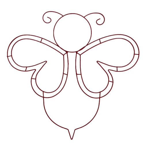 Aro de metal para guirlanda de 40 cm (16 polegadas) para artesanato floral DIY