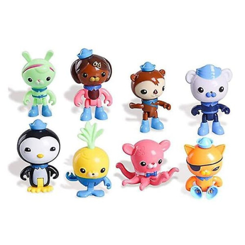 Octonauts Figures Set - 8 Pieces, 5-10 cm 1