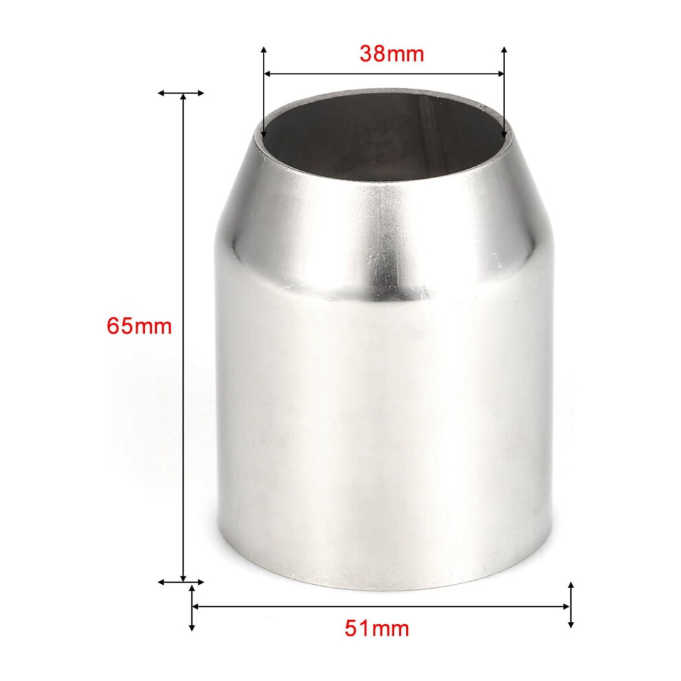 Motorcycle Exhaust Pipe Muffler Universal Fit 38-51Mm 922042523579