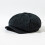 Women's Denim Newsboy Cap 8-Panel Flat Hat 1