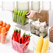 Contenitori per alimenti trasparenti impilabili Topliu, confezione da 4 pezzi