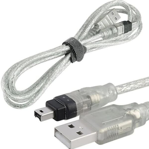 MiniDV USB and FireWire cable for camcorder editing 2