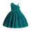 Robe de concours verte sans manches pour filles de 6 à 7 ans 2