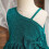 Robe de concours verte sans manches pour filles de 6 à 7 ans 6
