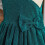 Robe de concours verte sans manches pour filles de 6 à 7 ans 7