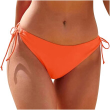 Slip bikini da donna a perizoma, sgambato, a vita bassa, pezzo unico
