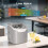 Countertop Ice Maker Grey 26 lbs per 24 Hours 4