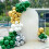 Green and Gold Balloons 129 pcs in assorted sizes 5