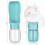Collapsible dog water bottle blue 350 ml 3