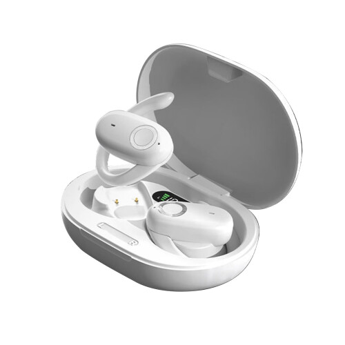 Bluetooth over-øret headset med digitalt display, 30 timer