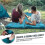 Camping mattress self-inflating single 72x20x3in 3