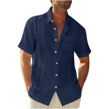 Men's Gradient Short Sleeve Casual T-Shirt