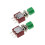 Mini trykknappbryter C-NO-NC 3Pin 6mm 5PCS 1