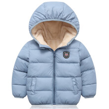 Giacca invernale imbottita con cappuccio per bambini di 2-3 anni