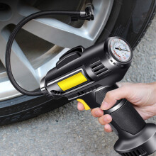 Car Air Pump with Digital Gauge 12V