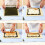 Sushi Maker Kit Bamboo Rolling Mat with Rice Paddle and 5