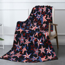 Fleece-Überwurfdecke „American Patriot“, 102 x 76 cm