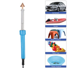Kit de soldadura de plástico de 80 W con 40 varillas y 1 cepillo de alambre de malla