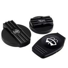 Aluminium Oil Cap Tank Cap Bottle Cap for  CC  6 R MK6  EA888 Engine Protect Original Cover Black